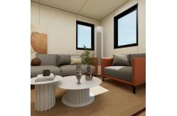 China Fast Installation 20FT Expandable Container House 40 Year Lifespan 6t Weight supplier
