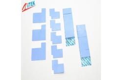 China 4.5mmT Thermal Conductive Pad Hardness For Waterproof LED Power supplier