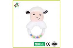 China Rabbit 21x8.5cm Baby Plush Rattle 100 polyester CE Certification supplier