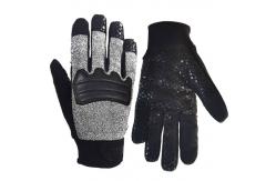 China Silicone Dots  ASTM F2878-10 Cut Resistant Work Gloves Cala-Tec Back supplier