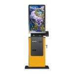 Touch Screen Thermal Printer Interactive Cash Payment Kiosk for Hotel ATM Machine for sale