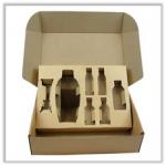Recyled Kraft Paper Cardboard Mailer Box Packaging Black Printing for sale