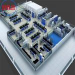 Modern Steel School Chemistry Lab Furniture With Integrated Storage for sale