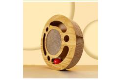 China Cat Toy Ball Sustainable Wooden  Ideal for Interactive Play and Exercise supplier