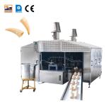 Fully Automatic PLC Controlled Wafer Cone Machine With 28 Molds for sale