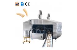 China Fully Automatic PLC Controlled Wafer Cone Machine With 28 Molds supplier