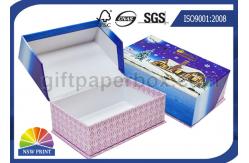 China Rigid Cardboard Clamshell Soap Gift Paper Box Printing for Christmas Promotion supplier