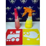 Water Based Washable Spray Paint 200ml Capacity For Wall Glass / Paper Drawing for sale