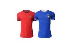 China Advanced Polyester Soccer Jerseys Superior Comfort Perfect For Matches / Training supplier
