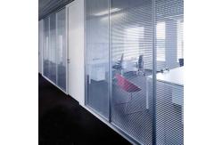 China Double Glazing Office Partition Walls Explosion Proof Artificial In Office supplier