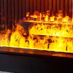 Water Vapor Fireplace Steel Material Led Electric Fireplace Freestanding for sale