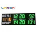 710mmX2075mmX70mm Green Color AFL Electronic Scoreboard UV Protection for sale