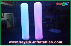 China Lighting Tube Pillar Custom Inflatable Advertising Inflatable Column 2m Height supplier