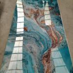 Waterproof 1220x2440 1220x2800 Wall Decor PVC Sheet Marble Design for sale
