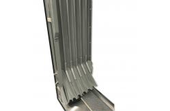 China Fire Resistance Interconnecting Train Gangway Connection IRIS 1885mm Through Height supplier