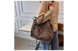 China Women Leopard Printing Eco Canvas Bags Animal Pattern Zebra Lady Tote Bags supplier