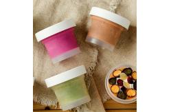 China Round Single Wall 180ml Ice Cream Balm Container With Lid supplier