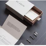 Pantone Ring Jewelry Packaging Box Kraft Varnish Paper Gift Box for sale