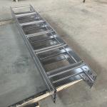 Indoor Outdoor Ladder Type Cable Tray With High Corrosion Resistance 50mm-200mm Height for sale