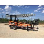 5m Emergency Mobile Cow Telecom Tower On Wheels for sale