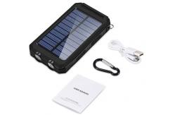 China OEM ODM Solar Powered Power Bank 10000mah Solar Powerbank With Li-Polymer Battery supplier
