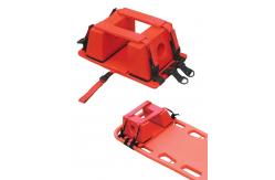 China Head Block Immobilizer Stretcher For Emergency Rescue / Rescue Scoop Stretcher Head Immobilizer supplier