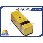 Handmade Folding Cardboard Wine Packaging Box Rigid Gift Presentation Box