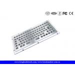 Stainless Steel Liquid-Proof Industrial Mini Kiosk Keyboard With 86 Keys for sale