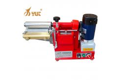 China Leather Paper Gluing Machine Roller Yellow Strong Cold Glue Machine supplier