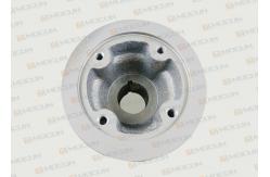 China Steel Material Excavator S6KT E320C Crankshaft Belt Tensioner Pulley for  E320C supplier