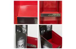 China Recycle Cardboard Counter Display Exhibition Shelves Pop Store Display Stocking  Stands supplier