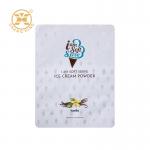 China OEM Plastic Stand Up Bags Mylar Sealed Bags Ice Cream Powder Packaging Bag With Zipper manufacturer