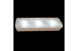 China AC Power Led Emergency Rechargeable Light With Fire Retardant ABS Casing , Light Weight supplier