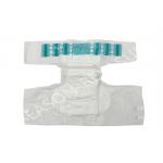 White Breathable Adult Disposable Diapers With Elastic Waistband for sale
