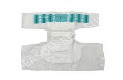 China White Breathable Adult Disposable Diapers With Elastic Waistband supplier