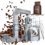 Coffee Bean Packaging Machine Fully Automatic Premade Pouch Granule Feeder for sale