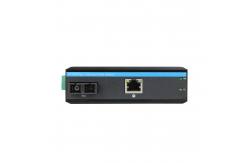 China Industrial Fast Ethernet Media Converter SC Fixed Fiber SM/MM Unmanaged 6KV CE supplier