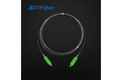 China FTTH Indoor Invisible Transparent Patch Cord SC / APC supplier