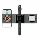 Foldable Wallet Size Travel Wireless Charger Easy Carrying 3 In 1 Charging Station for sale
