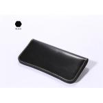 Vegetable Tanned Leather Wallet Mens Long Wallet Womens Leather Wallets for sale