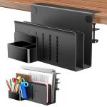Desk Side Storage Steel Hanging No Drilling Thickness 1mm Customized Logo Acceptable