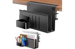 China Desk Side Storage Steel Hanging No Drilling Thickness 1mm Customized Logo Acceptable supplier