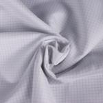 Advanced 110GSM 5mm Grid Anti-Static Grid ESD Fabric For Cleanroom Garments