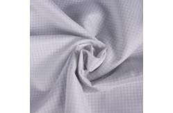 China Advanced 110GSM 5mm Grid Anti-Static Grid ESD Fabric For Cleanroom Garments supplier