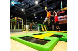 China One-Stop Service 180SQM Customized Entertainment Indoor Trampoline Playgrounds supplier
