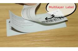 China customized label stickers are perfect for hologram stickers  changable QR code label supplier