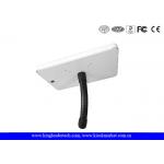 Desktop Mounted iPad / tablet kiosk stand with Metal Material Flexible Goose Neck