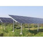 Grounded Bifacial Solar Panels Titl 60 degree Solar Mounting System For Large Scale PV Plant for sale