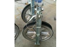 China 20KN Rated Load Transmission Line Stringing Tools Rubber Lined Aluminium Sheave supplier