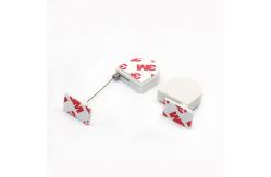 China D-shaped Mini Anti Theft Retractable Pull Box with Gummy Metal Plate End supplier